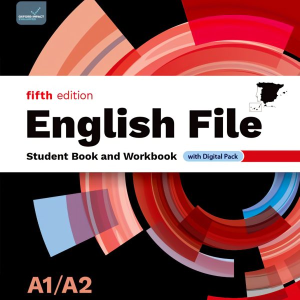 English File A1;A2 Student and Workbook with key Fifth Edition 5a ed.
