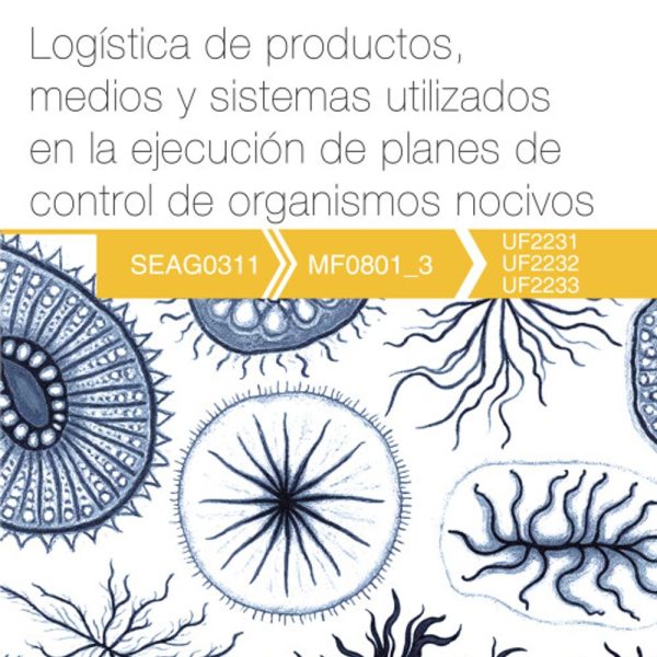 MF0801_3 ( UF2231 UF2232 UF2233 ) - Logística de productos, medios y sistemas utilizados en la ejecución de planes de control de organismos nocivos SEAG0311