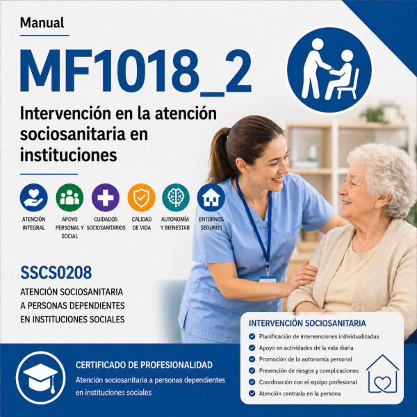 MF1018_2 intervención atención sociosanitaria instituciones dependientes
